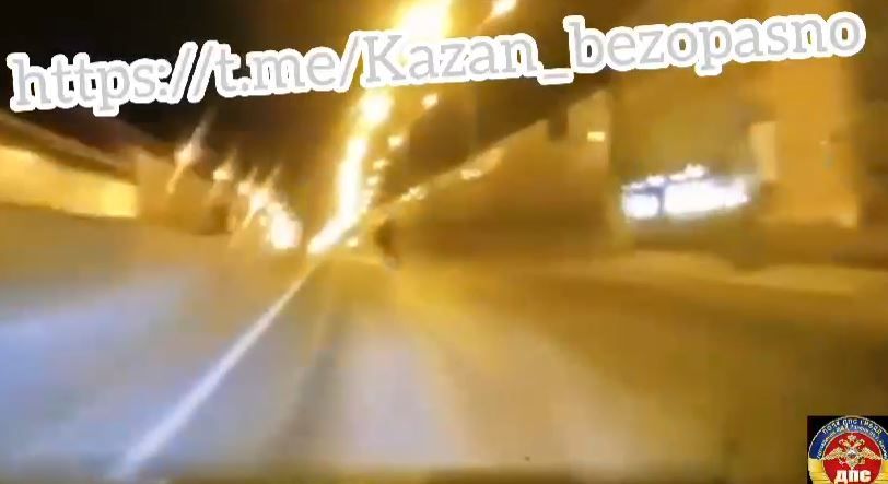 Появилось видео смертельного наезда на пешехода в Казани